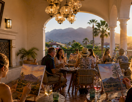 Cork & Canvas at Tommy Bahama Miramonte Resort